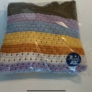 Rachel Zoe Multicolor Striped Kids Sweater